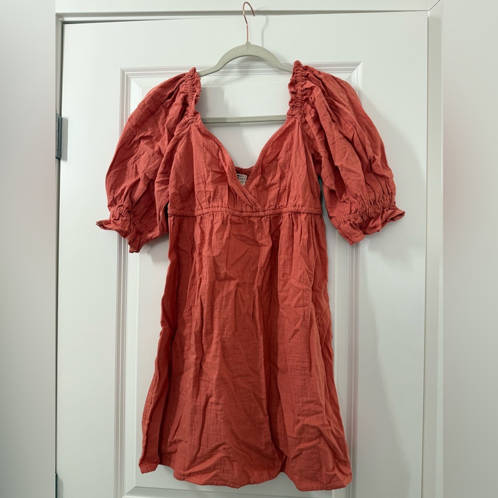 Billabong Terracotta Wrap Dress